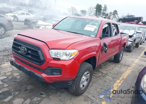 2022 Toyota Tacoma Sr from USA, damaged, VIN 3TYAX5GNXNT035622